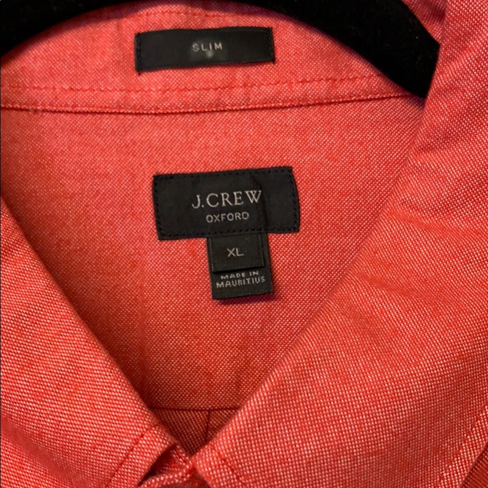 J. Crew Oxford Long Sleeve Slim Fit Button Down - Picture 2 of 6